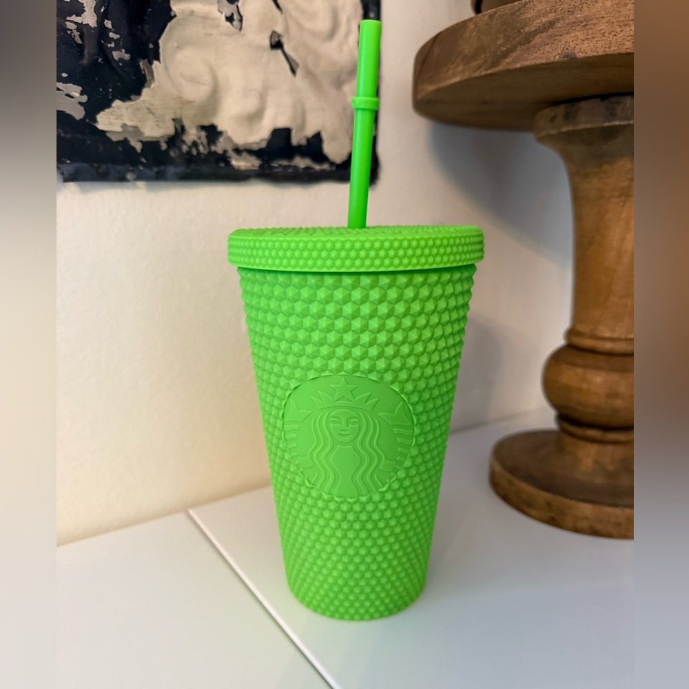 Starbucks Green Studded Tumbler